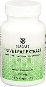 Seagate Products Olive Leaf Extract 450mg 45 Capsules Seagate