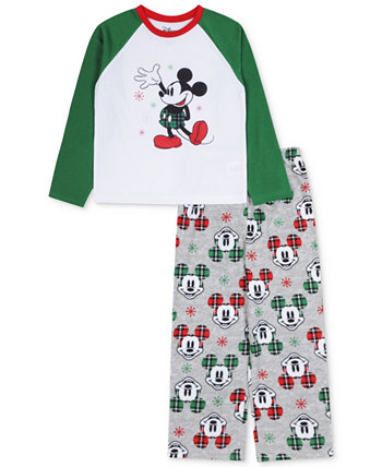 Соответствующий комплект для малышей, 2 шт. Пижамный комплект с Микки Маусом Briefly Stated