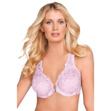 Amoureuse Embroidered Front-close Underwire Bra Amoureuse