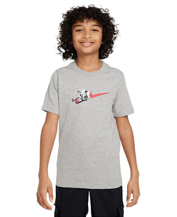 Детская Футболка с Принтом Nike Sportswear из Хлопка Nike