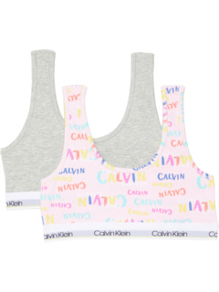 Комплект из 2 бюстгальтеров без бюстгальтера (для маленьких / больших детей) Calvin Klein