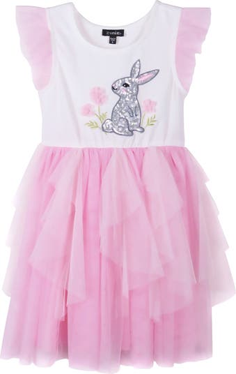 Sequin Bunny Dress Zunie