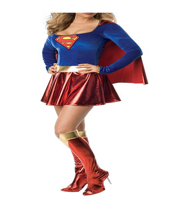 КупитьСезонный женский костюм Supergirl Deluxe BuySeasons