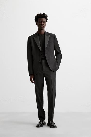 Мужской Блейзер ZARA TUXEDO JACKET ZARA