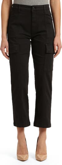 Брюки-карго Sahara с высокой талией и прямыми штанинами до щиколотки Mavi Jeans