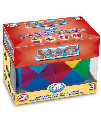 Набор из 48 предметов Mag Blocks Popular Playthings