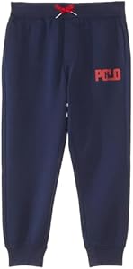 POLO RALPH LAUREN Boys Pony Logo Double-Knit Jogger Pants (Big Kids) Polo Ralph Lauren