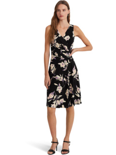Трикотажное платье без рукавов с цветочным принтом LAUREN Ralph Lauren