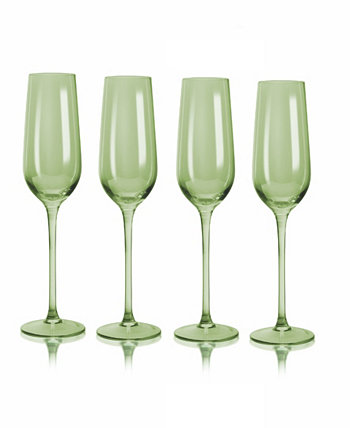 Карнавальные флейты для шампанского, набор из 4 шт. Qualia Glass