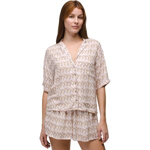 Короткий топ Iguala Prana из легкого TENCEL с карманом Prana