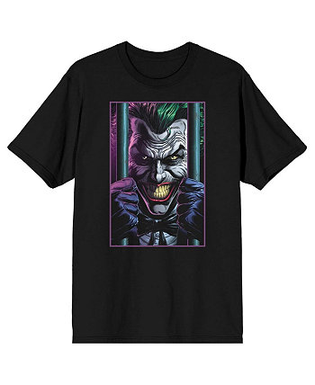 Мужская черная футболка с изображением Бэтмена и Джокера BIOWORLD