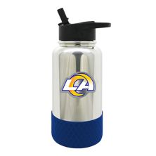 Лос-Анджелес Рэмс НФЛ Хром, 32 унции. Бутылка с водой для гидратации NFL