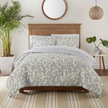 Набор противомикробных одеял Serta® Simply Clean Ellen Botanical Leaf с простынями Serta