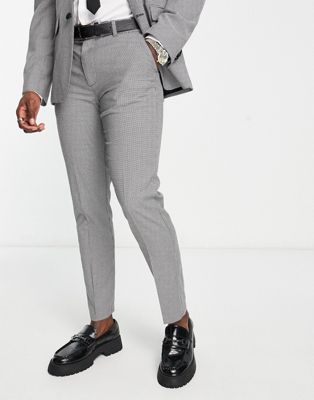 Узкие костюмные брюки New Look с узором «гусиные лапки» New Look