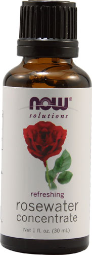 Концентрат розовой воды NOW Solutions -- 1 жидкая унция NOW Foods