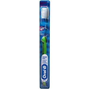 Oral-B Cepillo de Dientes Orto con Indicador Recortado para Abrazaderas, 35 Suaves (los Colores Varían) - 1 Unidad Oral-B