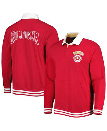 Мужская рубашка-поло с длинным рукавом Scarlet San Francisco 49ers Cody Tommy Hilfiger