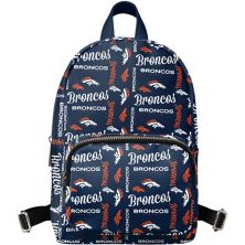 Молодежный темно-синий мини-рюкзак FOCO Denver Broncos с повторением Brooklyn Unbranded