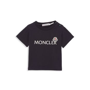Детские &amp; Футболка Little Kid с короткими рукавами и логотипом Moncler