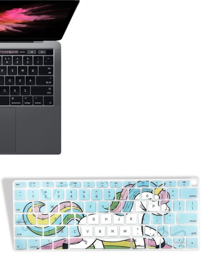 Защитная пленка для клавиатуры с узором единорога совместимый с 13 дюймов MacBook Air SHEIN