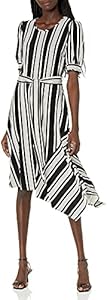 KARL LAGERFELD Women's Striped Knit Midi Karl Lagerfeld