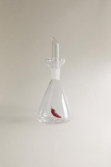 VEGETABLE BOROSILICATE GLASS CRUET Zara Home