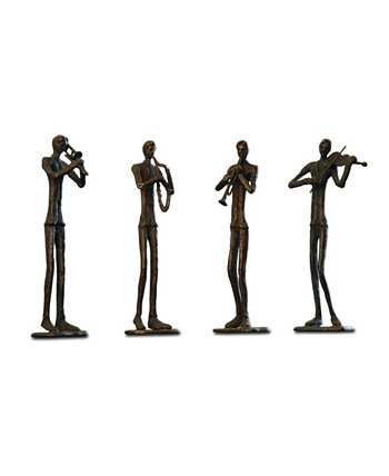 Главная Скульптура «Джазовый квартет» — набор из 4 шт. SPI