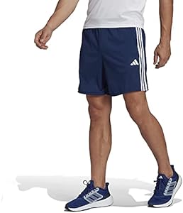 adidas Men's Training Essentials Pique 3-Stripes Training Shorts Adidas