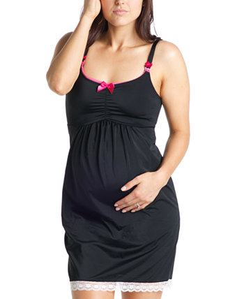 Ночная сорочка для беременных и кормящих мам с черной смородиной Preggo Leggings