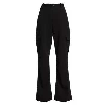 Muse High-Rise Twill Cargo Pants WAYF