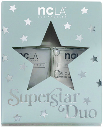 2 шт. Набор базового и верхнего покрытия Superstar NCLA Beauty