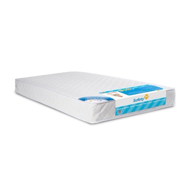 Safety 1st Transitions Baby and Toddler Mattress, White Safety 1st