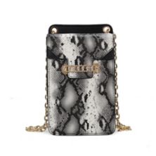 MKF Collection Yael Snake embossed Vegan Leather Phone Crossbody by Mia K MKF Collection