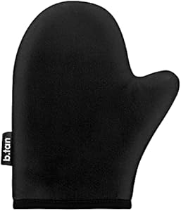 b.tan Body Self Tanning Mitt | I Don't Want Tan On My Hands - Self Tanning Applicator Glove with Thumb, Streak-Free, Even Application, Velvety Soft, Reusable, Sunless Tan, Body Lotion, Tanning Lotion B.Tan