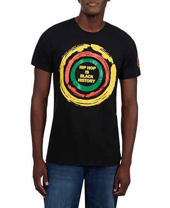 Мужская футболка с рисунком «50-ЛЕТИЕ ХИП-ХОПА» «Хип-хоп – это история» Thread Collective