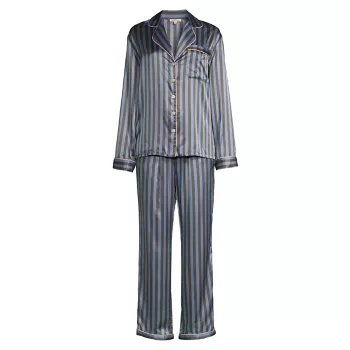 Полосатый пижамный комплект Tommy Morgan Lane