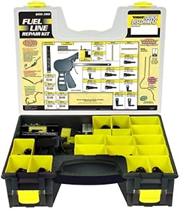 Dorman 800-300 Nylon Fuel Line Repair Kit, 104 Piece Universal Fit Dorman