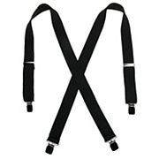 Men's Terry Casual Elastic Clip-end 1 1/2 Inch Suspenders Ctm