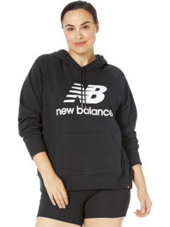 Пуловер с капюшоном Plus Size Essentials New Balance