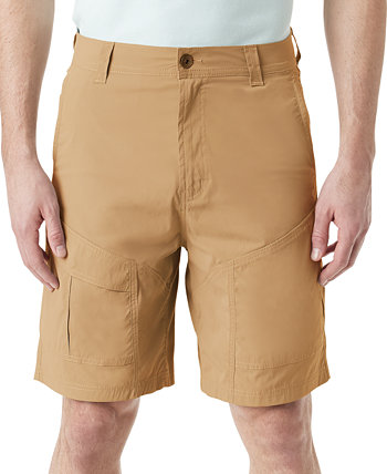 Men's All Grounds Triple Needle Stitch 9-3/8" Cargo Shorts BASS OUTDOOR
