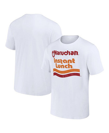 Мужская и женская белая футболка Maruchan Instant Lunch Mad Engine