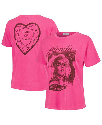 Women's Pink Blondie Heart of Glass Graphic T-shirt Daydreamer