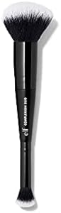 e.l.f. Complexion Duo Brush, Makeup Brush For Applying Foundation & Concealer, Creates An Airbrushed Finish, Made With Vegan, Cruelty-Free Bristles E.l.f.