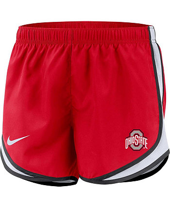 Женские спортивные шорты Scarlet Ohio State Buckeyes Tempo Nike