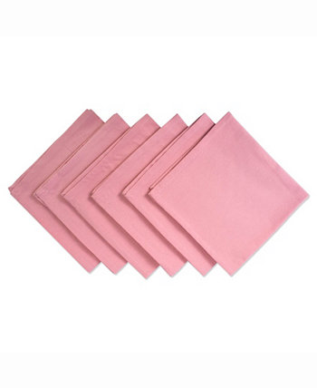Набор салфеток из розового сорбета из 6 шт. Design Imports