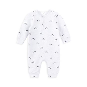 Baby Boy's Mountain Print Henley Coveralls Miles the Label