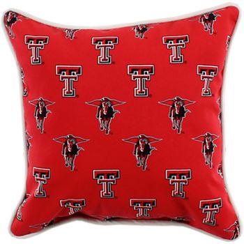 Декоративная подушка для улицы Texas Tech Red Raiders, 40 см x 40 см x 15 см, полиэстер College Covers