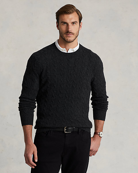 Cable-Knit Wool-Cashmere Sweater Ralph Lauren