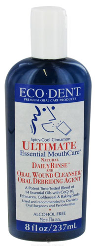 Ultimate Daily Rinse Spicy Cool Cinnamon — 8 жидких унций Eco-Dent