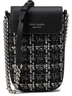 Твидовое плечо через плечо Steffie для телефона Kate Spade New York